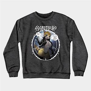 Aggretsuko Sweatshirts - Aggretsuko Death Metal(NSFW) TP2204