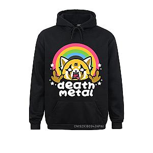 Aggretsuko Hoodie - Aggressive Retsuko Funny Sweatshirt Pullover Clothes Hoodies