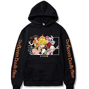 The Seven Deadly Sins Hoodie – Japanese Anime Graphic Pullover Hoodies