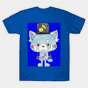 Aggretsuko T-shirts - KJ Music (The Blue Panda) T-shirt TP