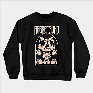 Aggretsuko Sweatshirts - Heavy Metal Red Panda TP2204