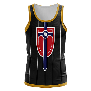 Anime Tank Tops - Pokemon Champion Uniform Unisex Tank Tops