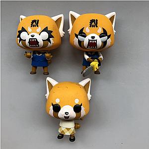 Aggretsuko Figure - Retsuko with Chainsaw Vinyl Action Figure Collectible Funko-Pop  Figure