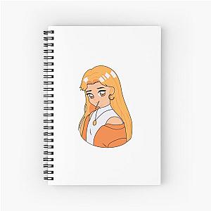 Aho Girl Spiral Notebook - Anime Gifts Featuring Mirika, Nagisa Minase, Naoya Mukai, Saki, and Shino Kiryuu