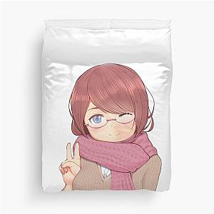 Aho Girl Anime Duvet Cover