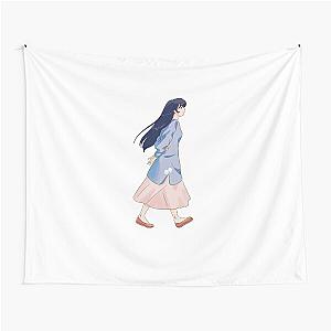 Aho Girl Anime Characters Tapestry