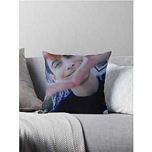 Aidan Gallagher heart hands Throw Pillow