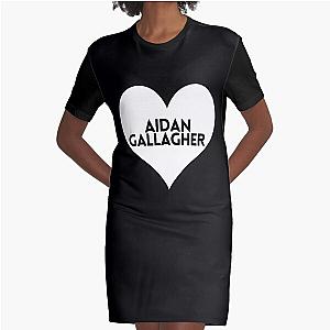 Love Aidan Gallagher Graphic T-Shirt Dress