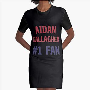 Aidan Gallagher 1 Fan Graphic T-Shirt Dress