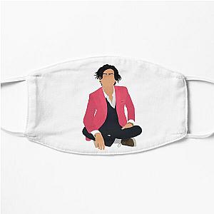 Aidan Gallagher Pink Suit drawinf Flat Mask