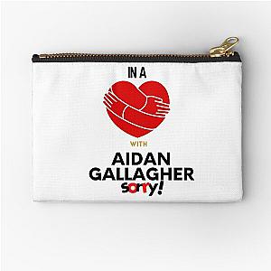 In A Relationship With Aidan Gallagher Sorry Zipper Pouch