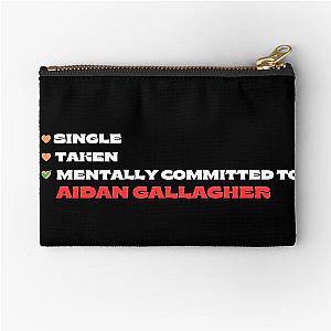 Mentally Committed To Aidan Gallagher Zipper Pouch