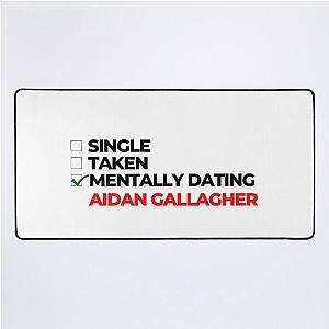 Mentally Dating Aidan Gallagher Desk Mat