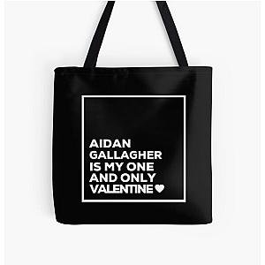 Aidan Gallagher Is My One And Only Valentine ❤️ All Over Print Tote Bag