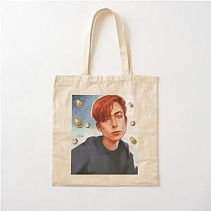 Aidan Gallagher Artwork Cotton Tote Bag