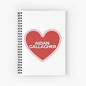 I Heart Aidan Gallagher Spiral Notebook