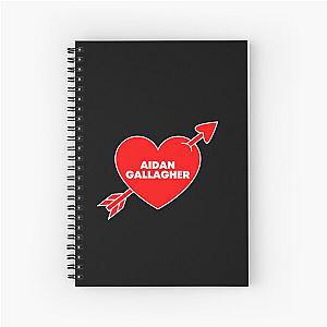 In Love With Aidan Gallagher Spiral Notebook