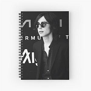 Aidan Gallagher Black and White Spiral Notebook