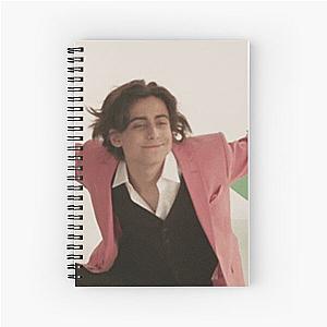 Aidan Gallagher pink jacket Spiral Notebook