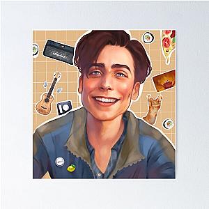 Aidan Gallagher Artwork  Poster