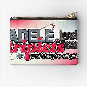 Adele Had Triplets Pouch