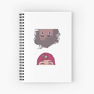 Tubb0 and Aimsey Fanart Drawing Spiral Notebook