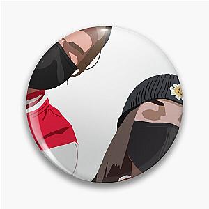 Ranboo and Aimsey match Fanart Pin