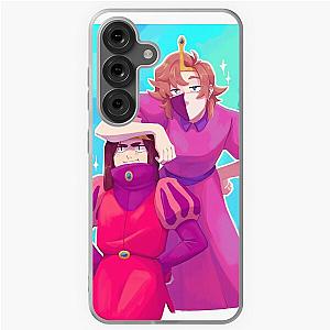 Aimsey and Ranboo fanart illustration Samsung Galaxy Case