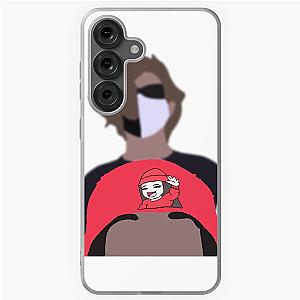 Ranboo and Aimsey Height Check Drawing on a Samsung Galaxy Soft Case