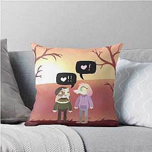 Nitw Aimsey and Gouie Throw Pillow