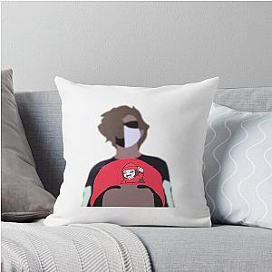 Ranboo and Aimsey height check drawing Throw Pillow