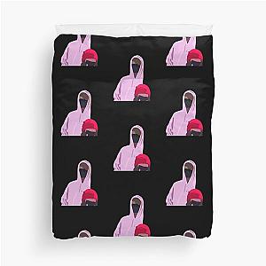 Pink bean pole and Duvet Cover