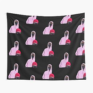 Pink bean pole and Tapestry