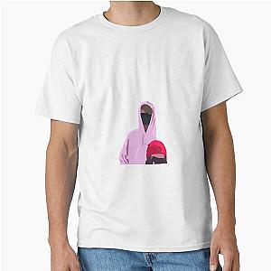 Pink bean pole and Classic T-Shirt