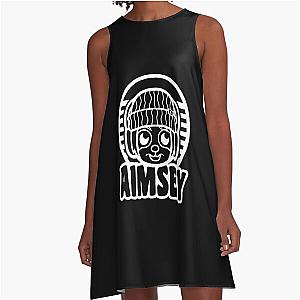 Aimsy HD Logo A-Line Dress