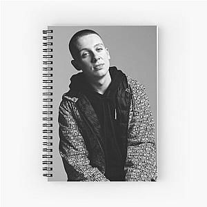 Aitch Mono Portrait   Spiral Notebook