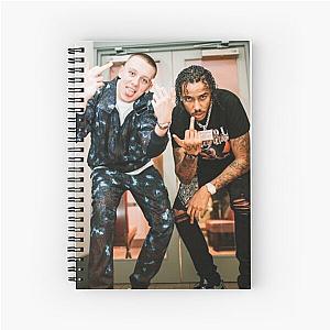 Aitch Uk Drill  Aitch Rapper Racerback Tank Top      Spiral Notebook