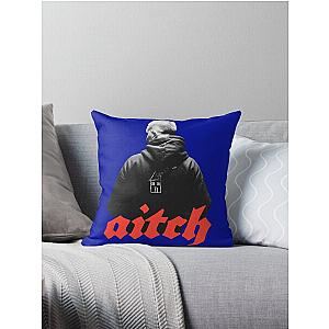 Aitch Throw Pillow