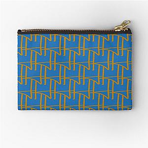 Aitch blue Zipper Pouch