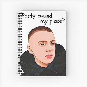 Aitch - party round my place Spiral Notebook