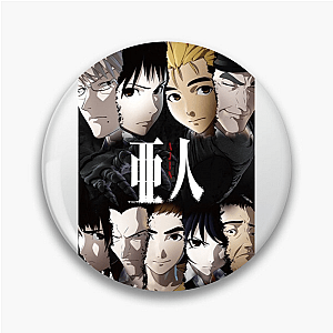 Run. Die. Repeat. Ajin Style Ajin Demi Human Pins