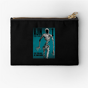 Ajin Bleeds. Then Stands Again. Ajin Demi Human Zipper Pouches