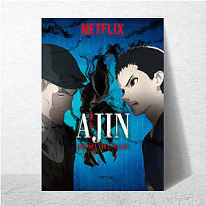 Ajin = Fear With a Face Ajin Demi Human Posters