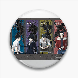 No Pulse. No Peace. – Ajin Ajin Demi Human Pins