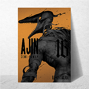 Ajin Lives in the Shadows Ajin Demi Human Posters