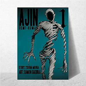 Ajin Bleeds. Then Stands Again. Ajin Demi Human Posters