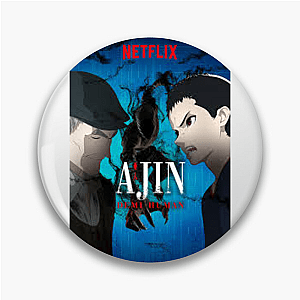 Ajin = Fear With a Face Ajin Demi Human Pins
