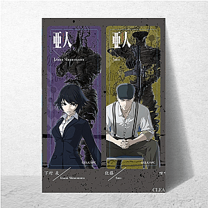 No Pulse. No Peace. – Ajin Ajin Demi Human Posters