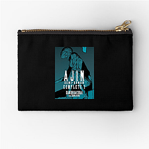 Black Ghosts, Black Thoughts – Ajin Ajin Demi Human Zipper Pouches