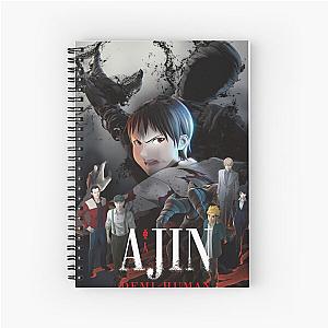 Ajin: Demi-Human - poster Spiral Notebook